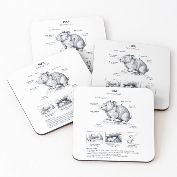 Item preview, Pika Scientific Anatomy Biology Animal Lover designed and sold by dian-rody-crest.