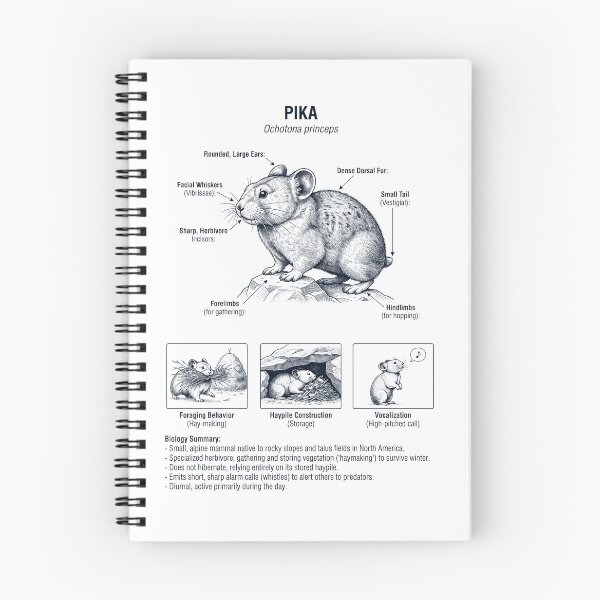 Item preview, Pika Scientific Anatomy Biology Animal Lover designed and sold by dian-rody-crest.