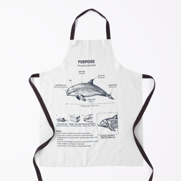 Item preview, Porpoise Scientific Anatomy Biology Animal Lover designed and sold by dian-rody-crest.