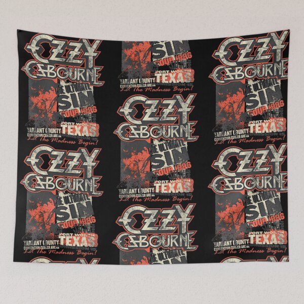 Item preview, Ozzy Osbourne Singer Metal Vintage Legend Rip designed and sold by KrasztiGallery.