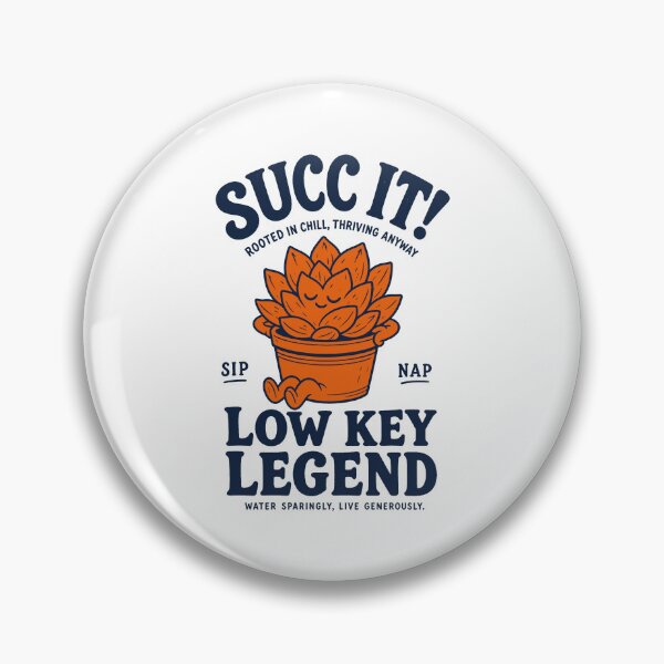Item preview, Succ It Low Key Legend Organic Succulent lover designed and sold by LuminOrb.