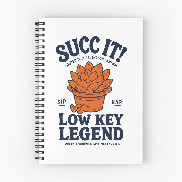 Item preview, Succ It Low Key Legend Organic Succulent lover designed and sold by LuminOrb.