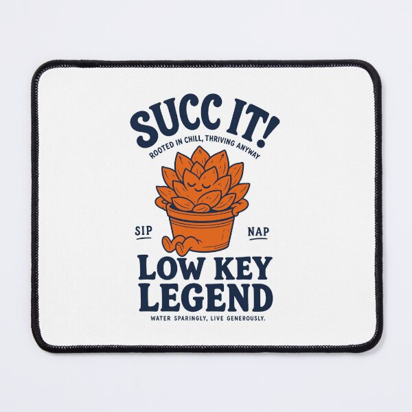Item preview, Succ It Low Key Legend Organic Succulent lover designed and sold by LuminOrb.