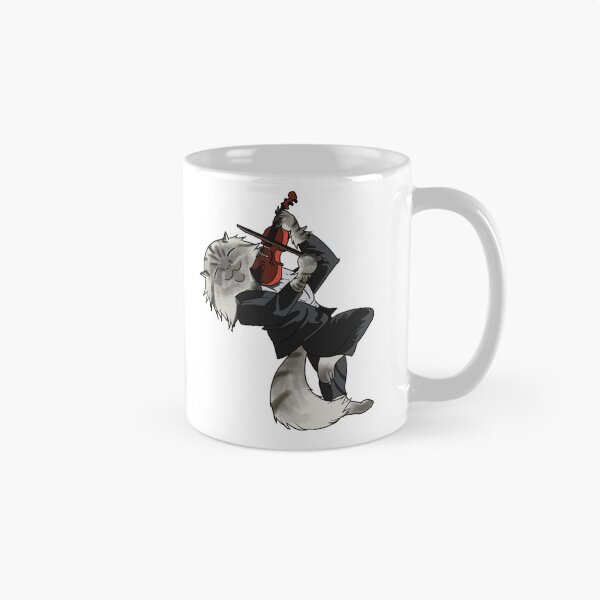Item preview, Cat Playing Violin designed and sold by FourLeggedArt.