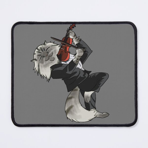 Item preview, Cat Playing Violin designed and sold by FourLeggedArt.