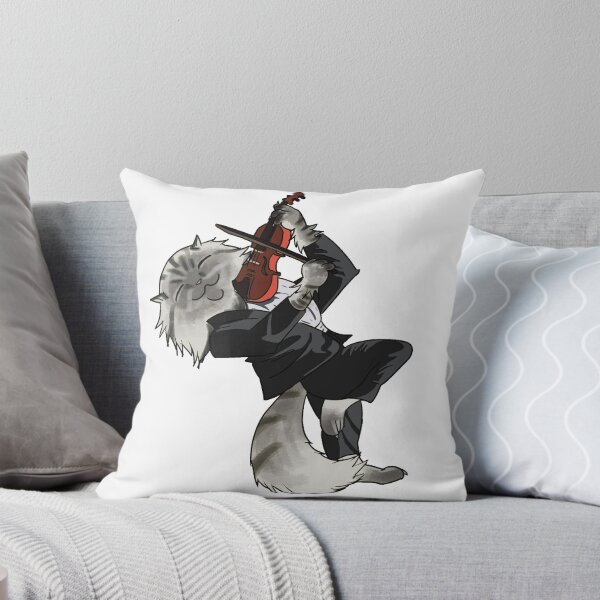 Item preview, Cat Playing Violin designed and sold by FourLeggedArt.