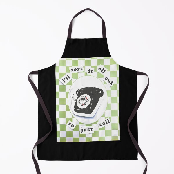 Item preview, Lettering And Black Vintage Rotary Phone designed and sold by megajaspe85.