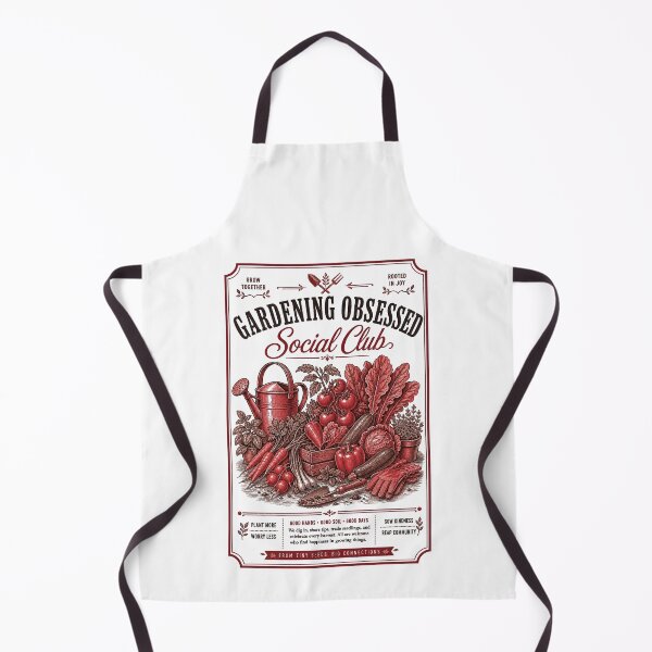 Item preview, Urban Gardening Gardening Obsessed Social Club designed and sold by LuminOrb.
