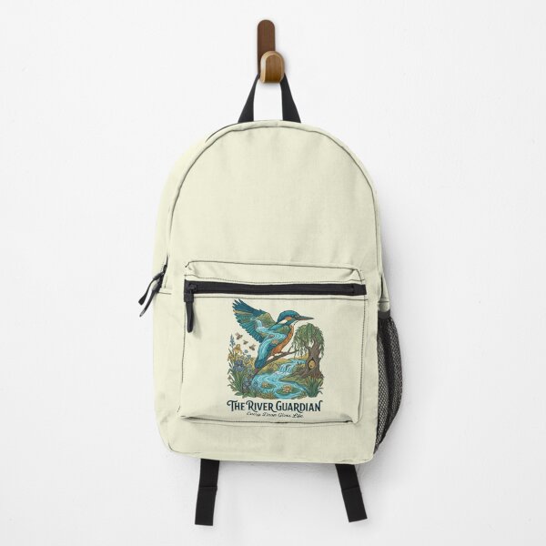 Item preview, The River Guardian Nature Artwork | Premium Wetland Illustration designed and sold by Amr Darwish Graphic designer.