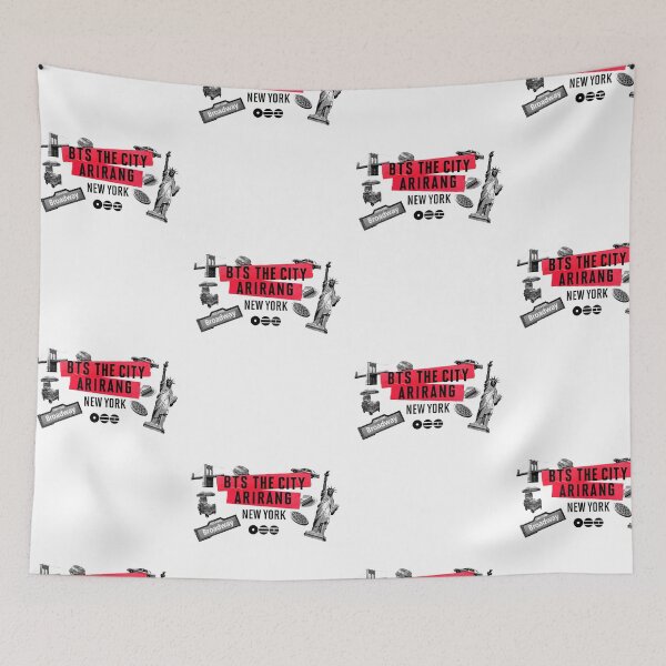 Item preview, BTS The City Arirang New York Streetwear Graphic designed and sold by moamaxshop.