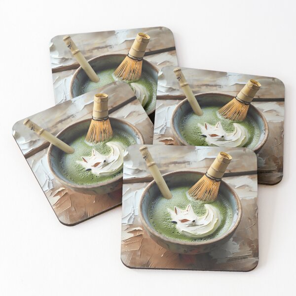 Item preview, Matcha Fox Serenity designed and sold by ONYX Pixee.
