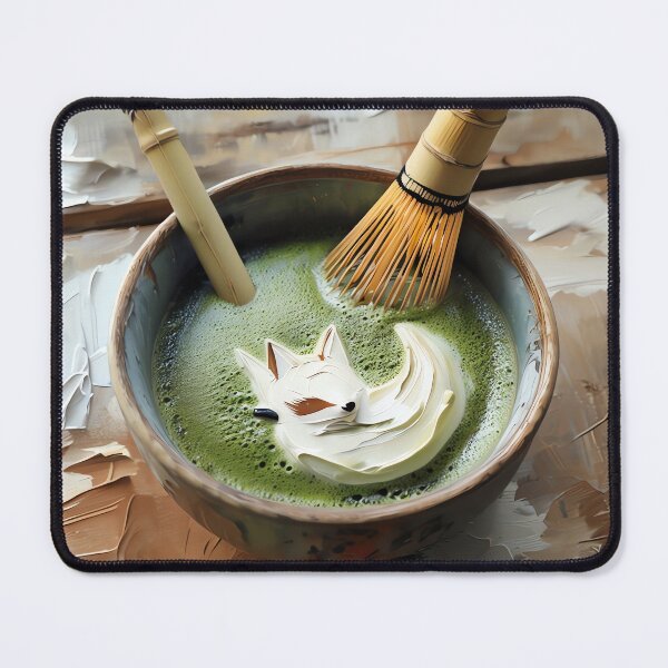 Item preview, Matcha Fox Serenity designed and sold by ONYX Pixee.