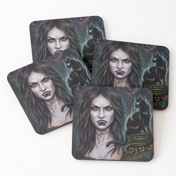 Item preview, Gothic Fantasy Art | Creepy Vampire Women |For Halloween | Sublimation PNG designed and sold by Mnrrstudio.