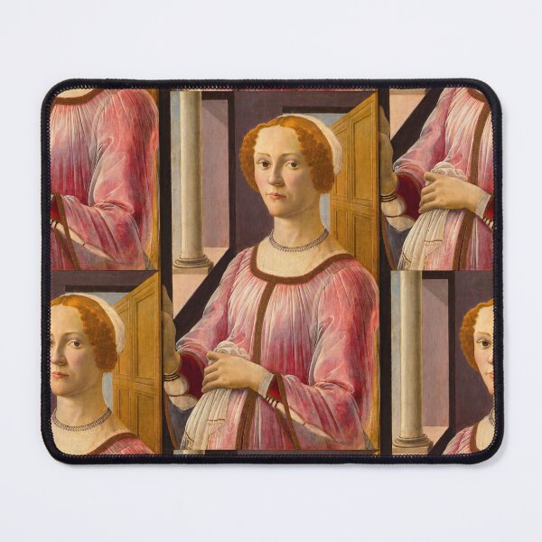 Item preview, Portrait of a Renaissance Lady in Pink designed and sold by artofuniverse.