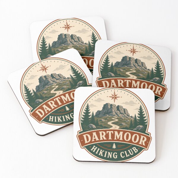 Item preview, Dartmoor Hiking Club – Vintage Outdoor Adventure Badge designed and sold by onlin3boutiqu3.