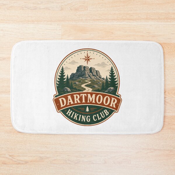 Item preview, Dartmoor Hiking Club – Vintage Outdoor Adventure Badge designed and sold by onlin3boutiqu3.