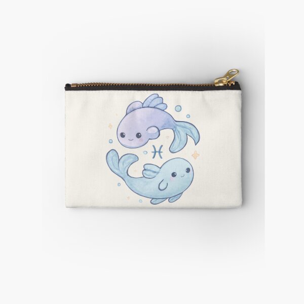 Item preview, Pisces Fish – Cute Pastel Zodiac Duo Sticker designed and sold by Cerys-GS.