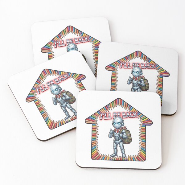 Item preview, Cyber School Robot House Sticker designed and sold by Imaginarium of Chaos falcon88 .