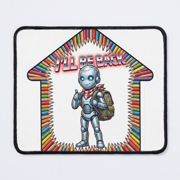 Item preview, Cyber School Robot House Sticker designed and sold by Imaginarium of Chaos falcon88 .