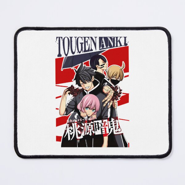 Item preview, Anime Group Portrait Red Accent Background Japanese designed and sold by anything4joji.
