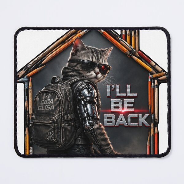 Item preview, Cyber School Cat House Sticker designed and sold by Imaginarium of Chaos falcon88 .