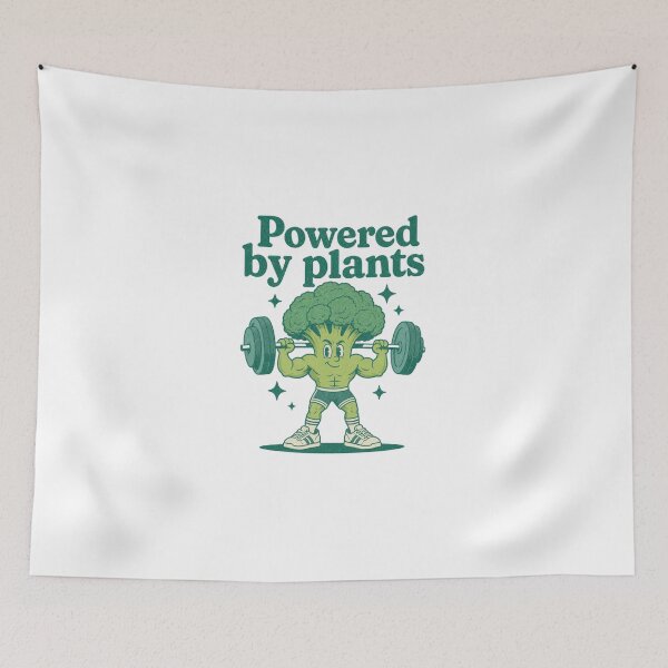 Item preview, Powered by Plants designed and sold by Peace And Yogi.