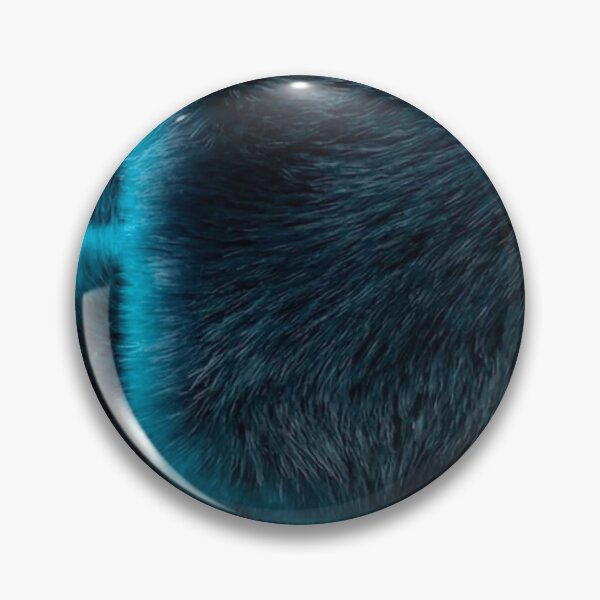 Item preview, Dark Blue Fur Neon Cyan Light Geometric Glowing Fluffy Texture Pattern designed and sold by LYAN-STORE.