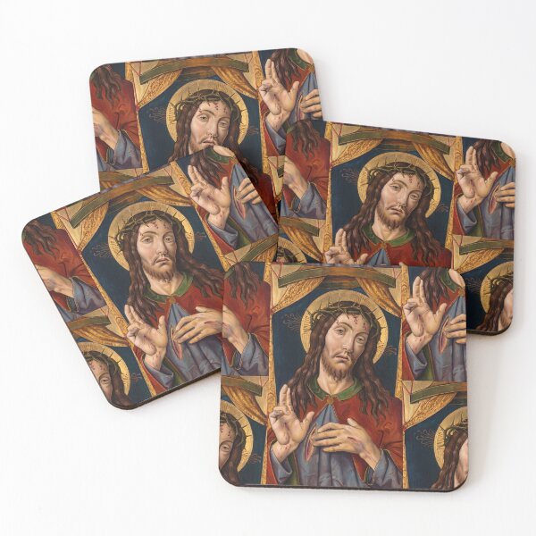 Item preview, Christ Crowned with Thorns Blessing designed and sold by artofuniverse.