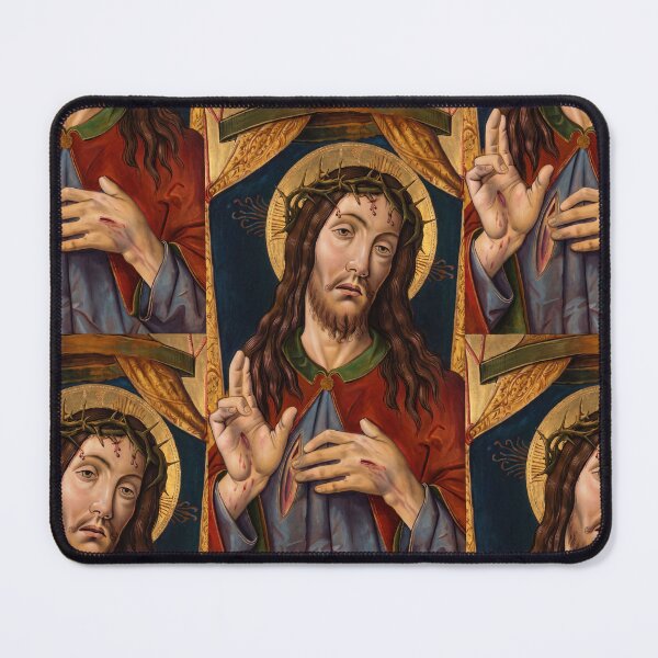 Item preview, Christ Crowned with Thorns Blessing designed and sold by artofuniverse.