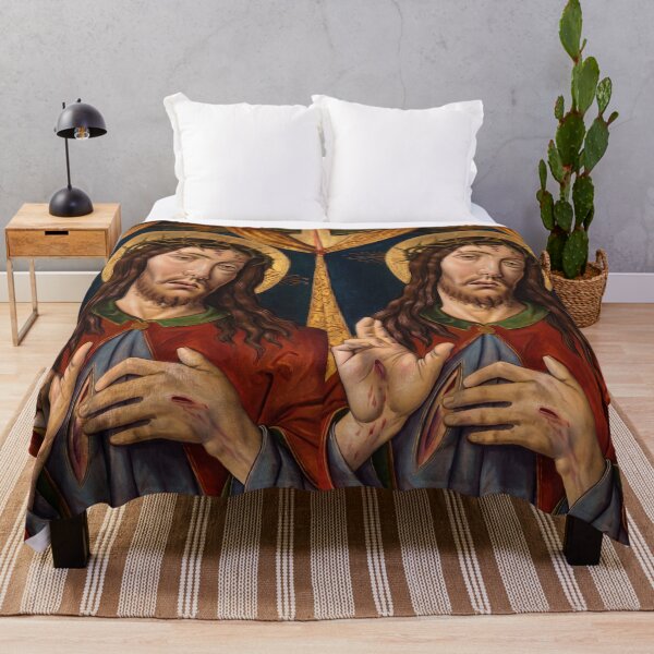 Item preview, Christ Crowned with Thorns Blessing designed and sold by artofuniverse.