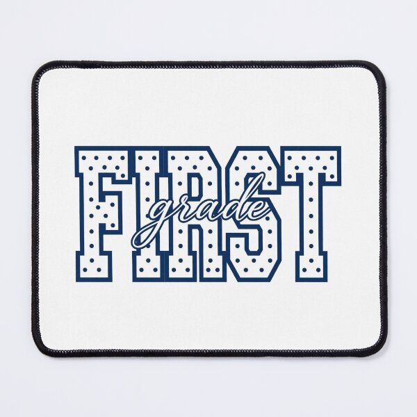 Item preview, First Grade Polka Dot Varsity Teacher Shirt Cute First Grade Educator designed and sold by Yellowriversss.