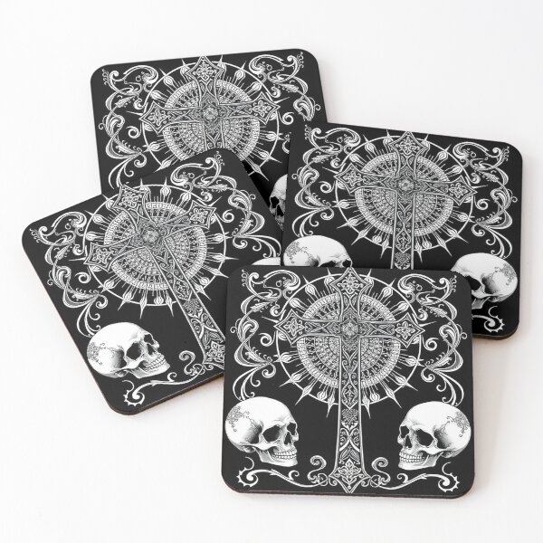 Item preview, Gothic Cross n Skulls designed and sold by TheDarkVault.