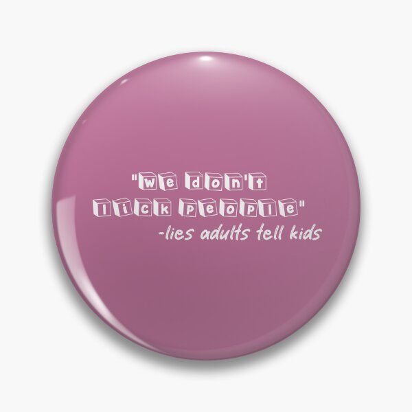 Item preview, We don't lick people (White) designed and sold by QukiDesign.