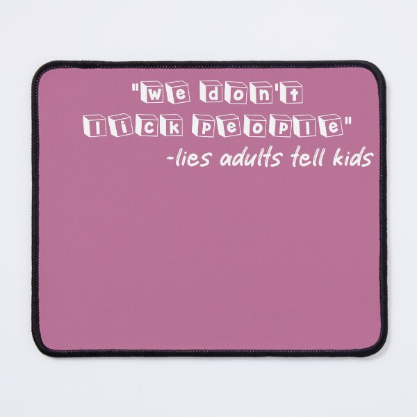 Item preview, We don't lick people (White) designed and sold by QukiDesign.