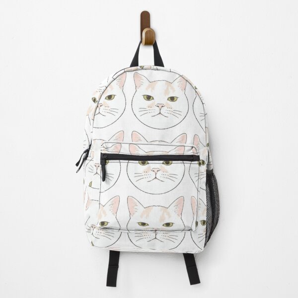 Item preview, Grumpy White Cat Pattern designed and sold by Komatoya.