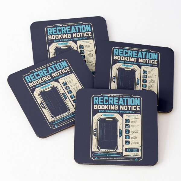 Item preview, Holodeck Recreation Booking Notice designed and sold by agearb.