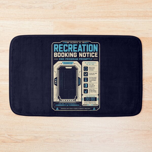 Item preview, Holodeck Recreation Booking Notice designed and sold by agearb.