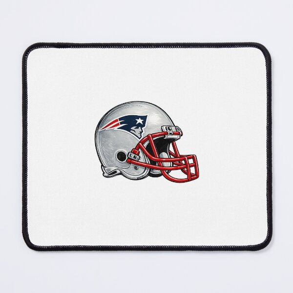 Item preview, New England Patriots NFL Helmet Drawing designed and sold by Luke Foran Sports Art.