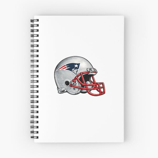 Item preview, New England Patriots NFL Helmet Drawing designed and sold by Luke Foran Sports Art.