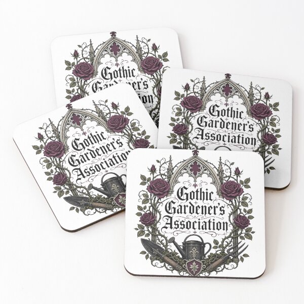 Item preview, Gothic Gardeners Association – Dark Botanical Crest designed and sold by onlin3boutiqu3.