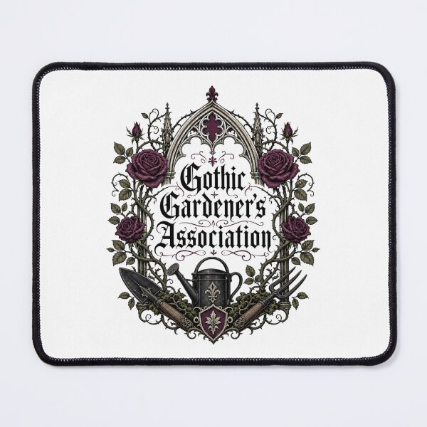 Item preview, Gothic Gardeners Association – Dark Botanical Crest designed and sold by onlin3boutiqu3.