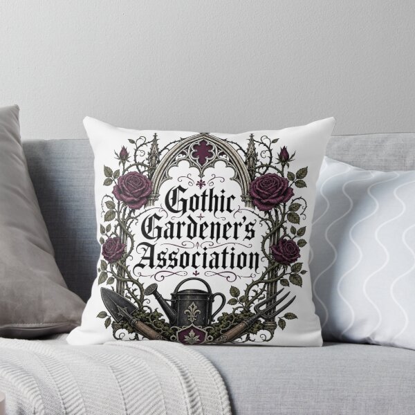 Item preview, Gothic Gardeners Association – Dark Botanical Crest designed and sold by onlin3boutiqu3.