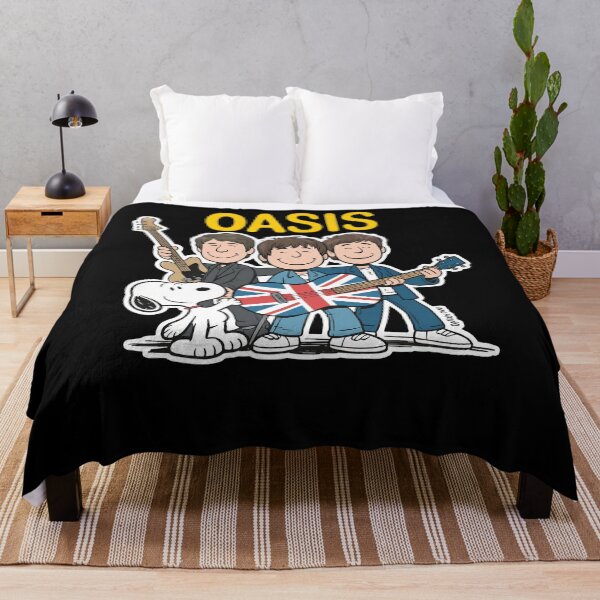 Item preview, OASISS Band Cartoon with Snoopy Music designed and sold by PaulaWo.