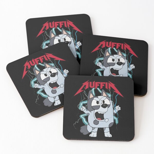 Item preview, Muffinn Angry Metal Rock Lightning designed and sold by KonstantyWajs.