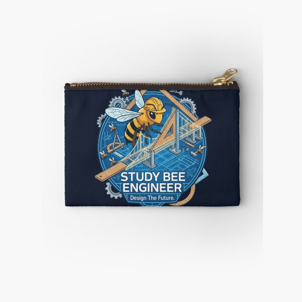 Item preview, Study Bee Engineer Artwork | Premium STEM Design designed and sold by Amr Darwish Graphic designer.