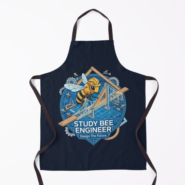 Item preview, Study Bee Engineer Artwork | Premium STEM Design designed and sold by Amr Darwish Graphic designer.