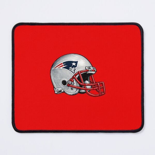 Item preview, New England Patriots NFL Helmet Drawing designed and sold by Luke Foran Sports Art.