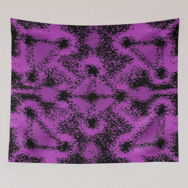 Item preview, Pattern from a handmade creation by Lou Segas in purple designed and sold by Segasprojects.