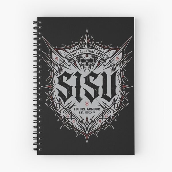 Item preview, SISU Combat Protocol – Future Armour Cyber-Sigilism Streetwear designed and sold by SisuPrintsCo.