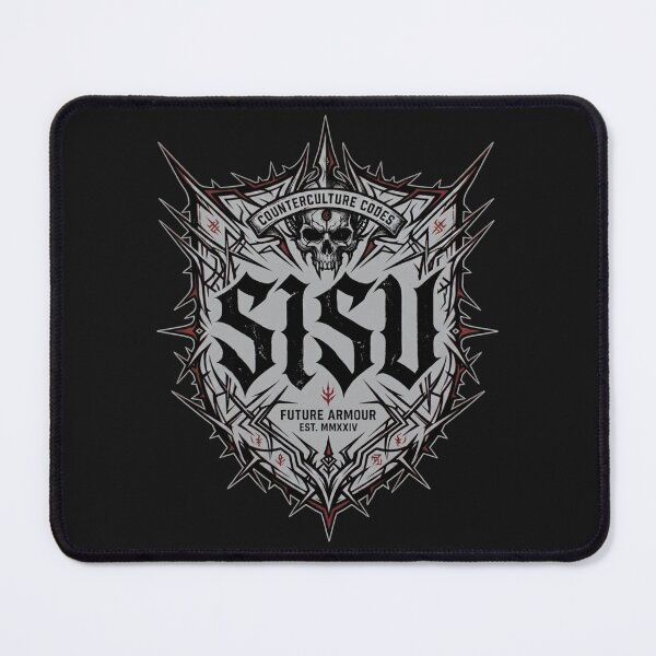 Item preview, SISU Combat Protocol – Future Armour Cyber-Sigilism Streetwear designed and sold by SisuPrintsCo.